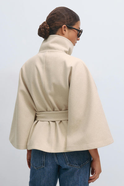 Belt Cape Jacket