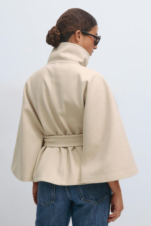 Belt Cape Jacket