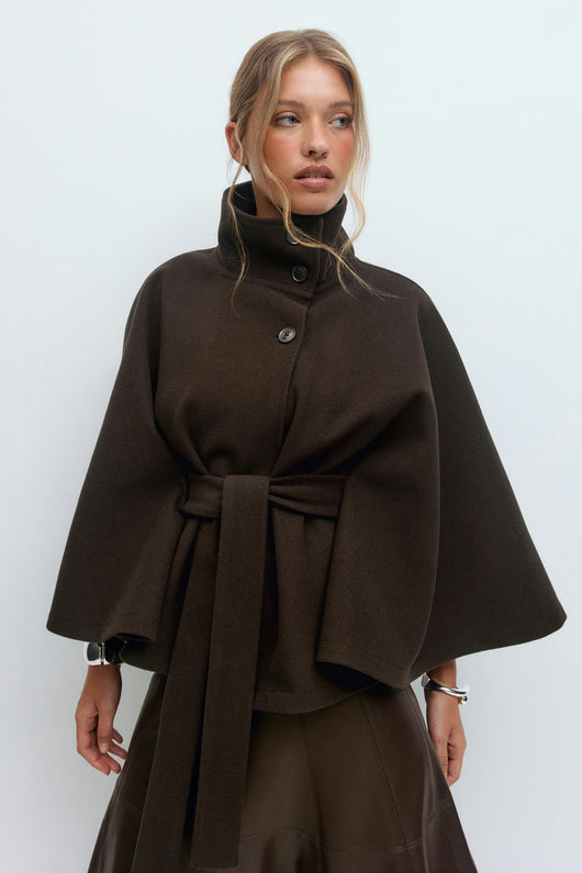 Belt Cape Jacket