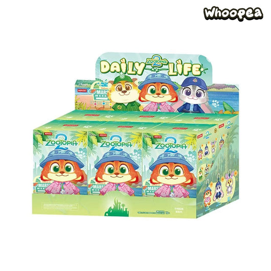 Zootopia V2 Daily Life Vinyl Plush Pendant Blind Box